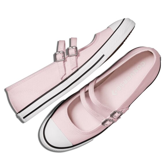 Woman's Shoes Converse Chuck Taylor All Star Dainty Mary Jane Ballet Pink SZ 7.5 - Picture 12 of 13